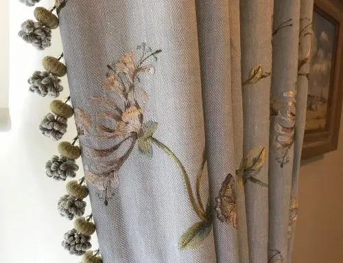 Colefax & Fowler Embroidered Curtains, Trims and Tiebacks