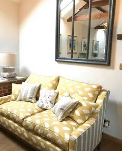 Interior design, curtains blinds, soft furnishings and furniture