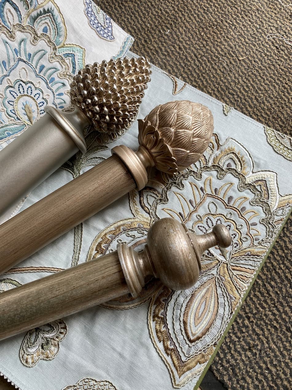 Curtain Poles for Country House Design in Nassington - Woosters Interiors